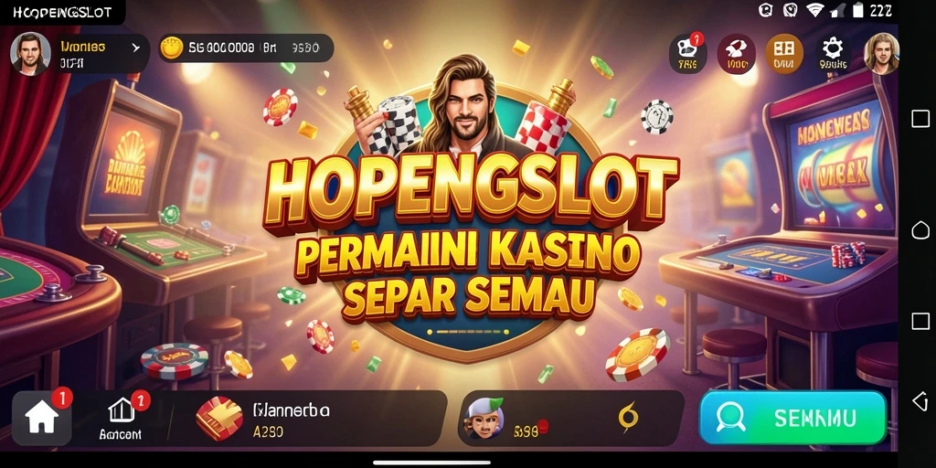 Screenshot utama HOPENGSLOT menampilkan gameplay yang seru dan interaktif.