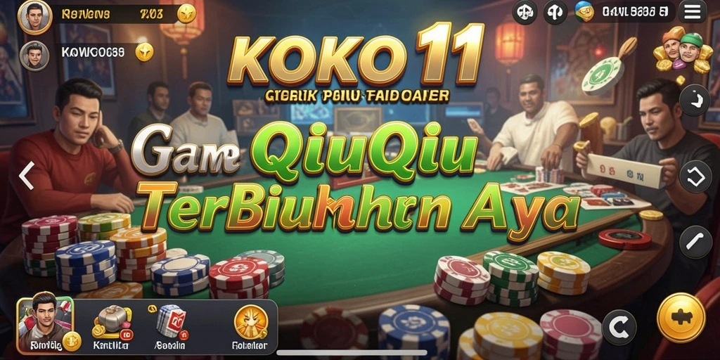 Gameplay menarik QiuQiu di KOKO11 yang menegangkan.