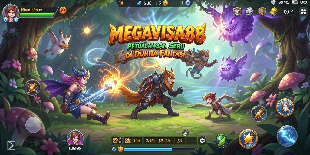 Gameplay seru MEGAVISA88 menampilkan aksi petualangan yang mendebarkan.