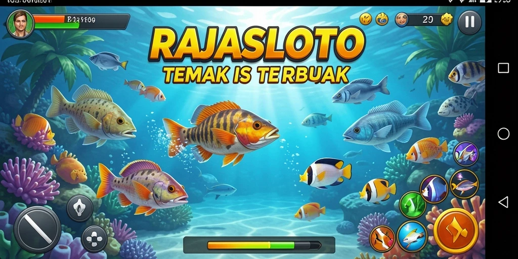 Tampilan gameplay RAJASLOTO yang seru dan menarik.