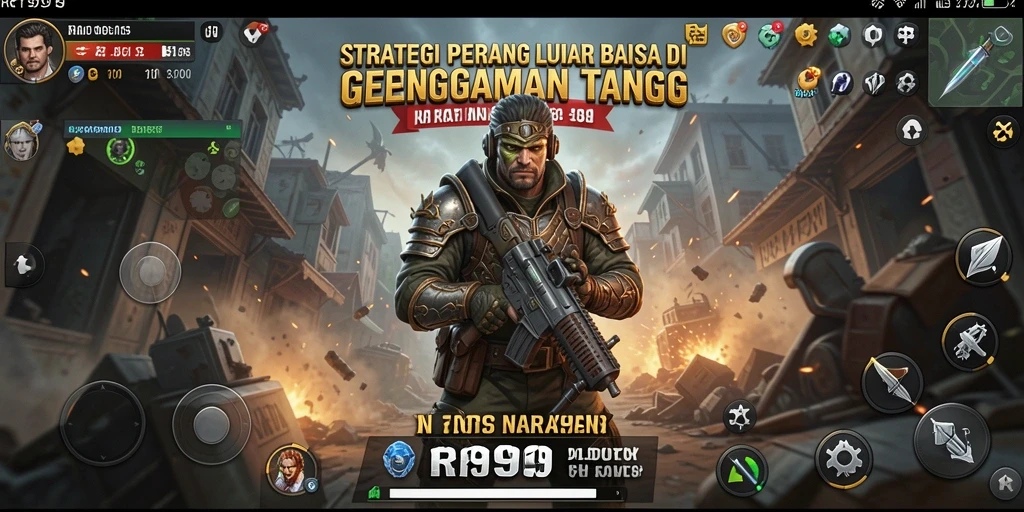Tampilan menegangkan dari pertempuran strategis di RR999.