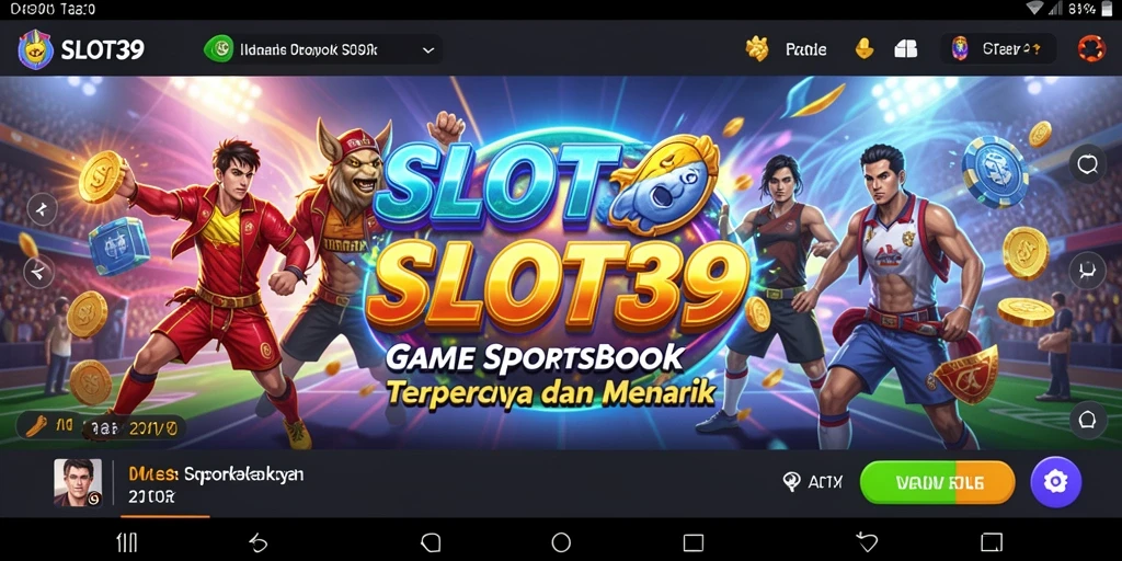 Tampilan utama SLOT39 menghadirkan pengalaman taruhan olahraga yang mendebarkan.