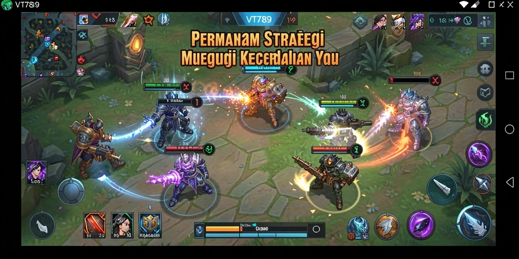 Gameplay VT789 yang seru dan menyenangkan saat bermain strategi.